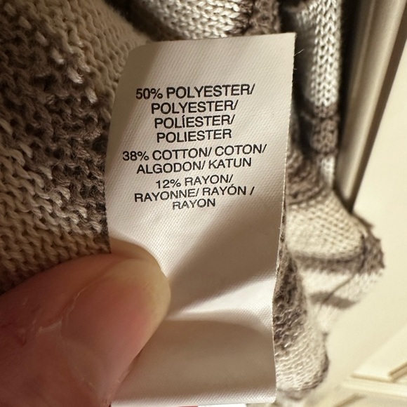 Lucky Brand Striped Sweater Size L - Picture 4 of 5